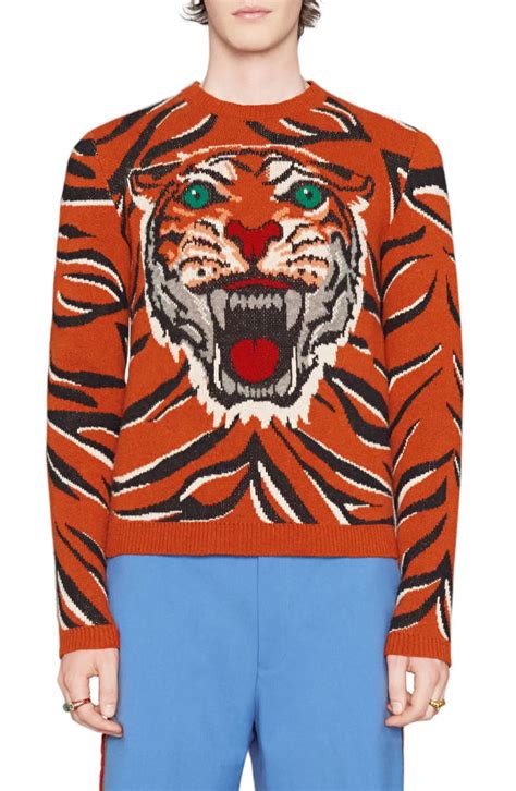 gucci crewneck tiger|gucci tiger accessories.